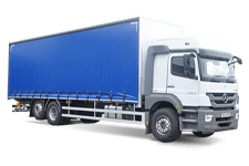 Van Hire East Midlands - 26 Tonne Curtain Side Truck - Truck hire East midlands