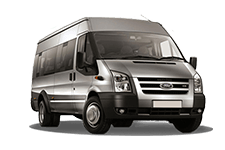 Van Hire East Midlands - Special Ford Minibus LITE - Accommodating 17 - Minibus hire East midlands