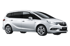 Van Hire East Midlands - Vauxhall Zafira 7-Seater - Minibus hire East midlands